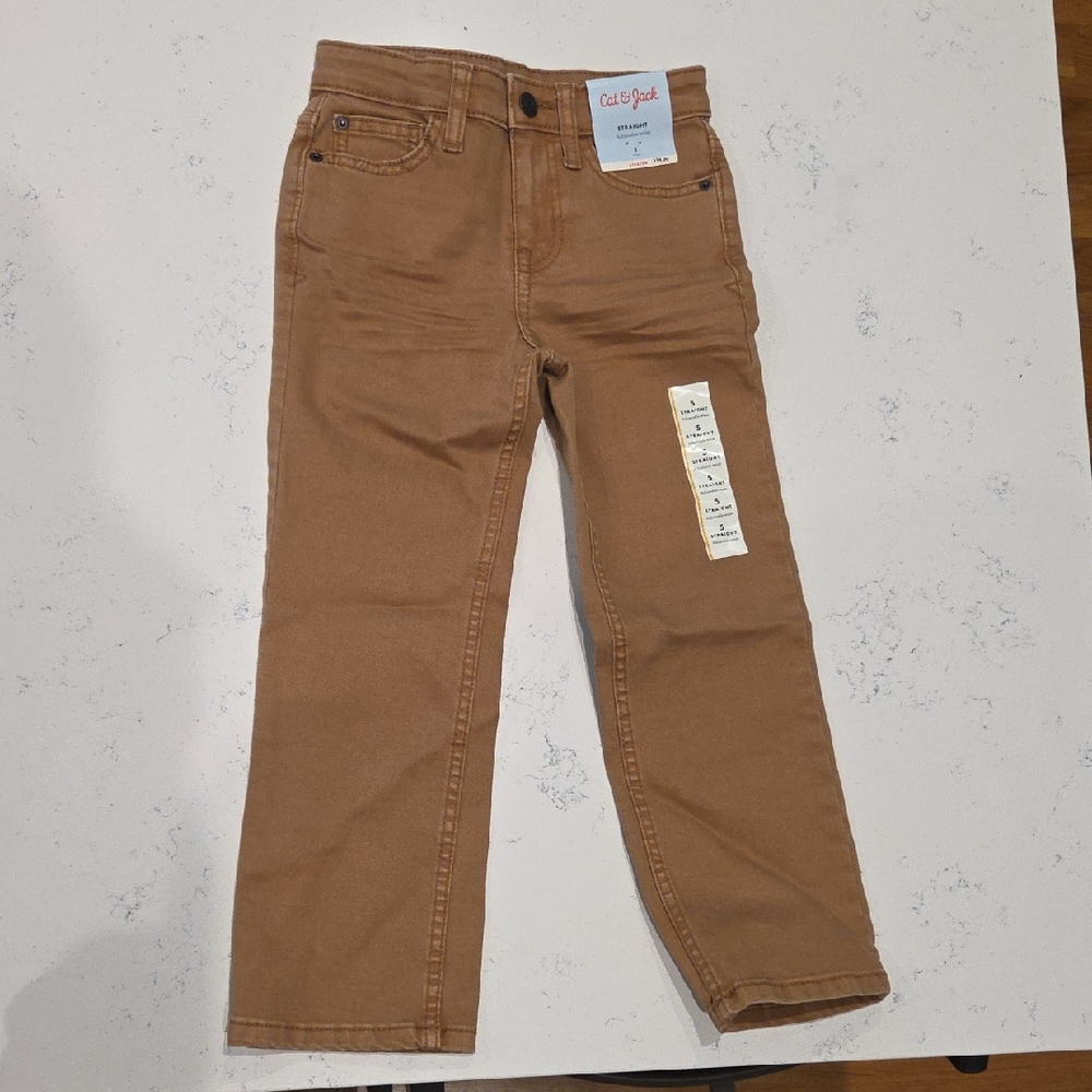 Cat & Jack Tan Casual Pants